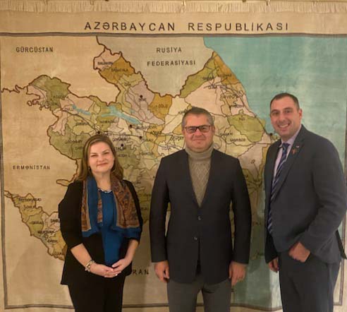 November 2022, Azerbaijani Embassy Visit Washington DC